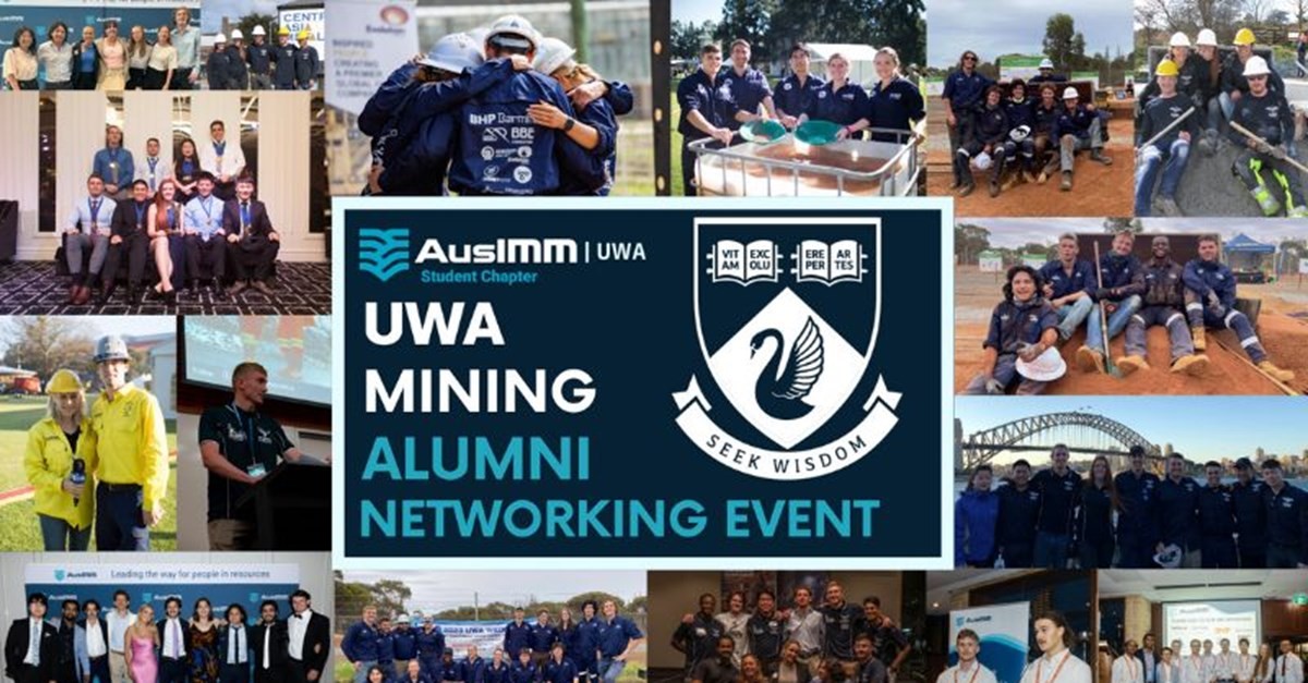 AusIMM UWA Student Chapter - Mining Alumni Networking Event